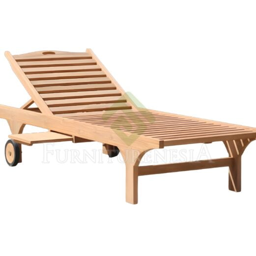 Harmony Teak Wood Pool Loungers