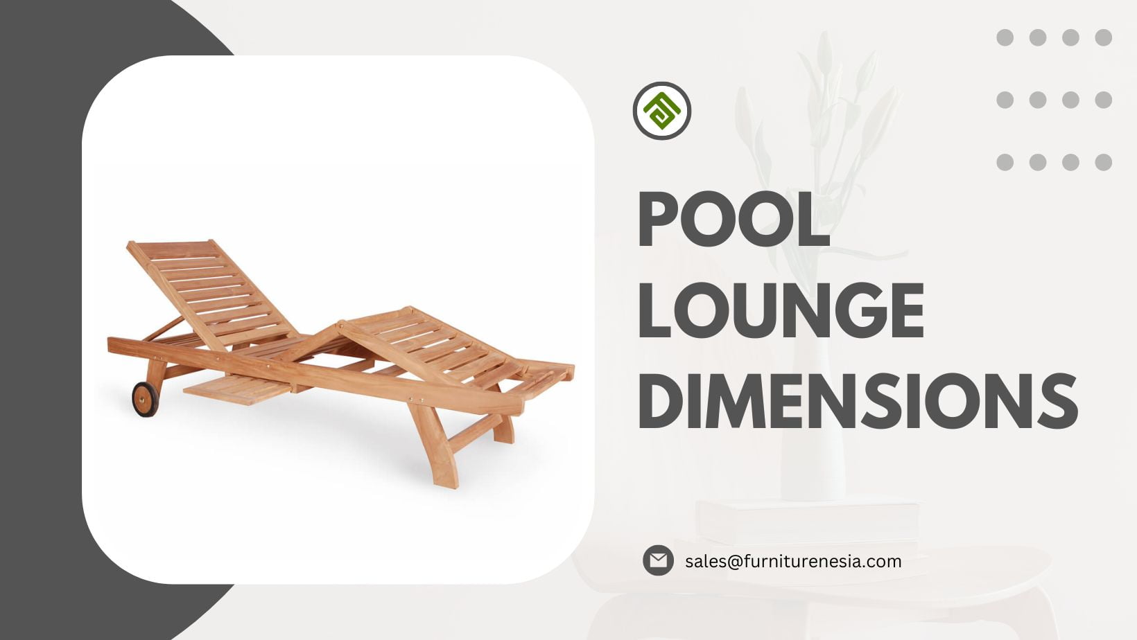 What You Need to Know About Pool Lounge Chair Dimensions Before Buying