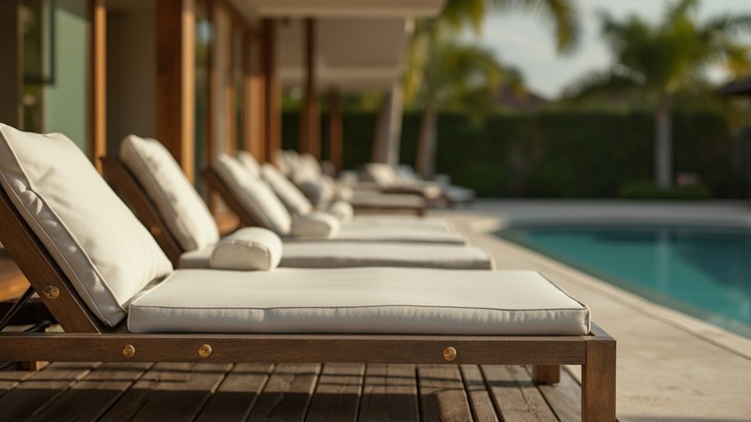 Modern Resort Furniture With Strong Welds And Extra Support