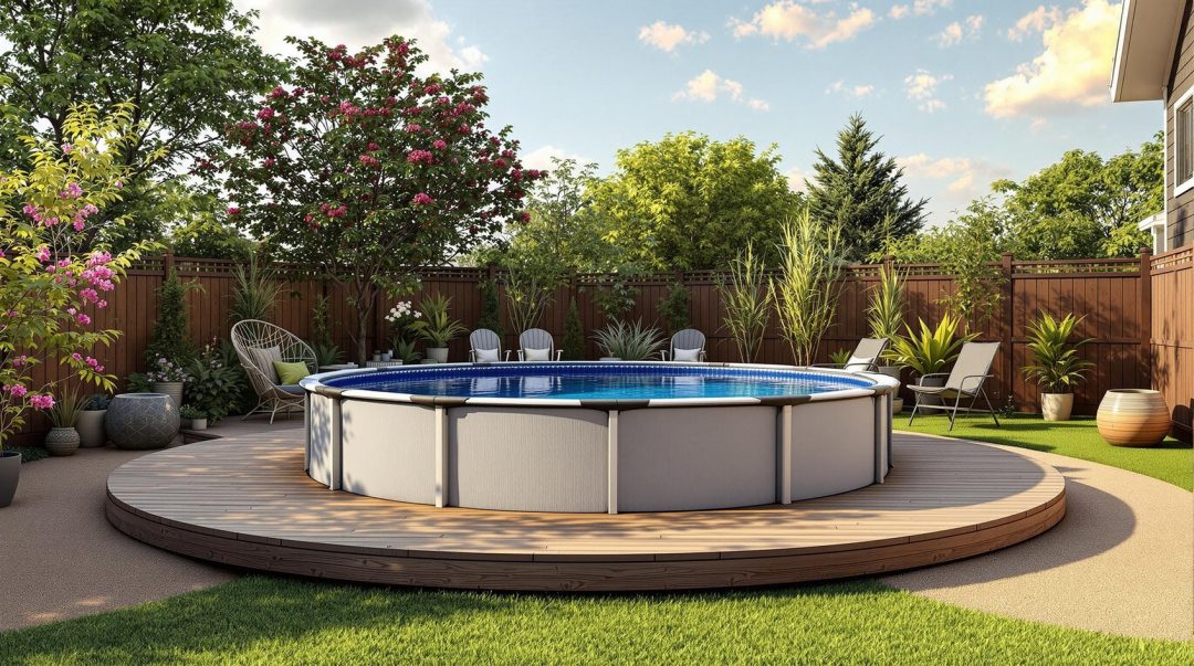 Amazing Design Ideas For Above Ground Swimming Pools